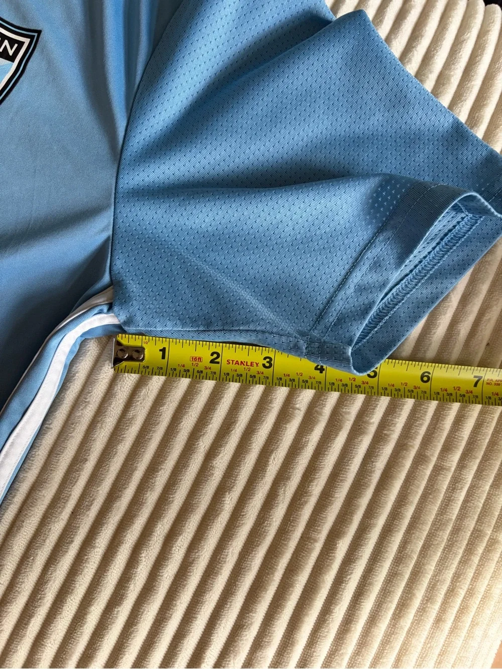 Adidas Weston FC Light Blue Men’s Soccer Jersey Size M